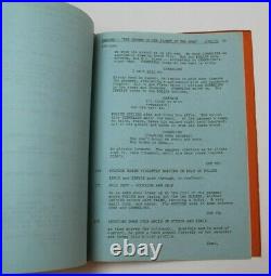 ESCAPE FROM THE PLANET OF THE APES / Paul Dehn, 1970 Movie Script Screenplay
