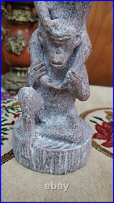 Egyptian Statue for Monkeys from Granite Stone, Planet of the apes Statue