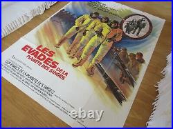 Escape From The Planet Of Apes Original 1971 Cinema Film Poster 47 X 63 Rare