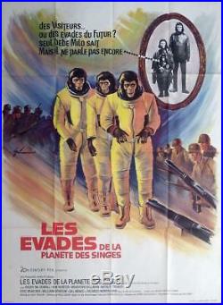 Escape From The Planet Of The Apes Original Large French Movie Poster
