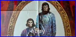 Escape from the Planet of the Apes ORIGINAL Spain'71 POSTER Mac rare city art