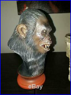 Extremely Rare! Planet of the Apes Koba Figurine LE of 5 Bust Movie Statue