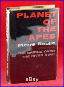 FIRST EDITION 1963 PLANET OF THE APES PIERRE BOULLE HARDCOVER withDUSTJACKET