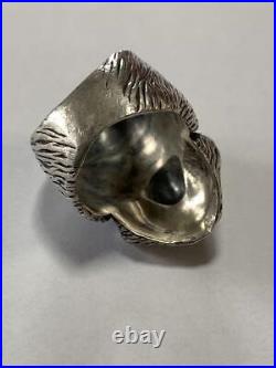 F-ZONE Planet of the Apes Silver Ring (Size JP #16) G28185