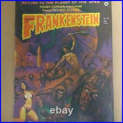 Frankenstein Monsters two-book Dracula Werewolf Planet of the Apes feature