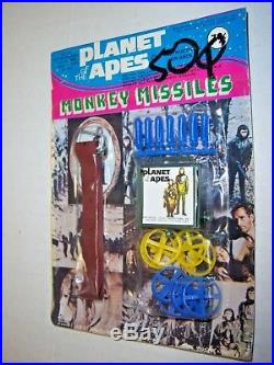 Full set of 3 Monkey Missiles sets (MOC) Planet of the Apes (1974) Larami Toys