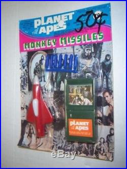 Full set of 3 Monkey Missiles sets (MOC) Planet of the Apes (1974) Larami Toys