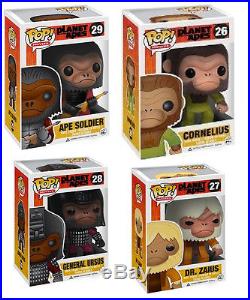 Funko POP Vinyl Planet of the Apes Limited Only Set Ebay Worldwide (Sealed)