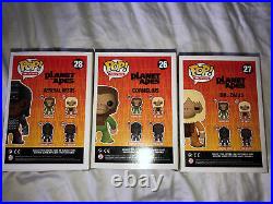 Funko Pop! Movies Planet Of The Apes Bundle (Rare)