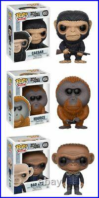 Funko Pop Vinyl Planet of the Apes (Series 2 from 2018) NEW Sealed FULL SET A+