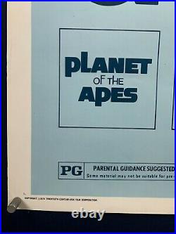 GO APES 5 BILL PLANET OF THE APES 40x60 Movie Poster (Fine) Sci-Fi 1974