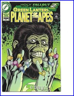 GREEN LANTERN PLANET OF THE APES 6 incentive Paul Rivoche variant 49 homage NM