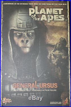 General Ursus Planet Of The Apes Hot Toys 1/6 Scale Action Figure Real Hair Cool