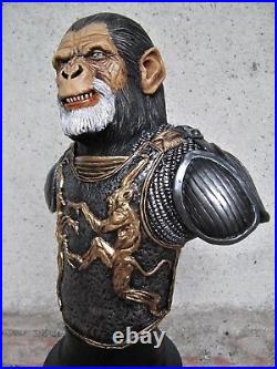 General thade planet of the apes resin bust 1/4 model kit painted