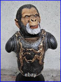 General thade planet of the apes resin bust 1/4 model kit painted