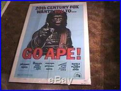 Go Ape Planet Of The Apes Festival Movie Poster'74
