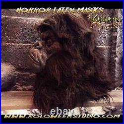Gorila king kong latex mask, monkey mask, planet of the apes, Gorila mask