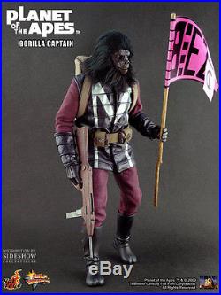 Hot Toys 1/6 Planet Of The Apes Mms89 Gorilla Captain Limited Edition Figure