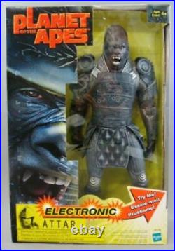 Hasbro PLANET of the APES Attar Electric Talking Action Figure 12 from Japan