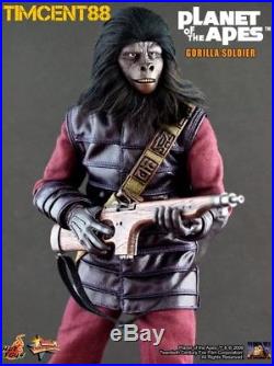 Hot Toys MMS88 Planet of the Apes 1/6 Gorilla Soldier 12 inch Action Figure New