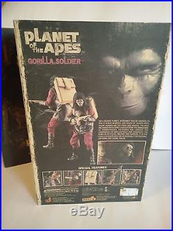 Hot Toys Planet of the Apes GORILLA SOLDIER 12 inch Action Figure Sideshow 2009
