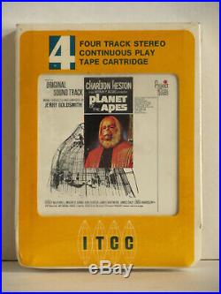Jerry Goldsmith PLANET OF THE APES 4-Track Tape (NOT 8-Track) Mega Rare SEALED