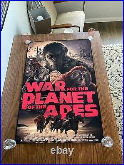 Juan Ruiz Burgos War for the Planet of the Apes Extremely Limited Print Nt Mondo