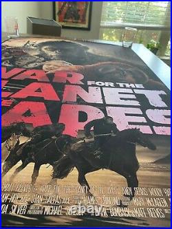 Juan Ruiz Burgos War for the Planet of the Apes Extremely Limited Print Nt Mondo