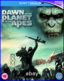 Keri Russell, J. D. Evermore-Dawn of the Planet of the Apes Blu-ray NEW