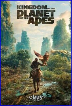 Kingdom of the Planet of the Apes (2024) ORIGINAL 27x40 MOVIE THEATRE POSTER ADV