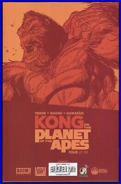 Kong on the Planet of the Apes Subscription Variant Comic Set 1-2-3-4-5-6 Lot