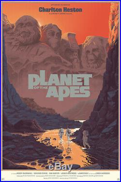 Laurent Durieux Planet of the Apes Regular Poster MONDO Print Heston Edmiston LE