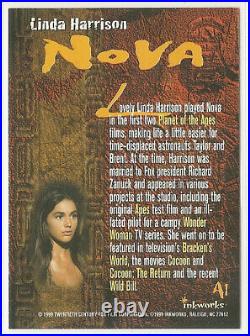 Linda Harrison autograph card Nova from Planet of the Apes Inkworks 1999