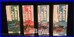 Lot Of 4 Vintage Planet Of The Apes 1973 NIB, Still Wrapped Addar Model Kits
