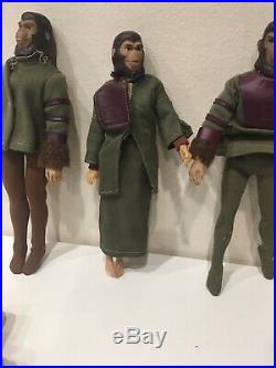 Lot Of 9 Mego Planet of the Apes Urko Ursus with helmet 8 action figure