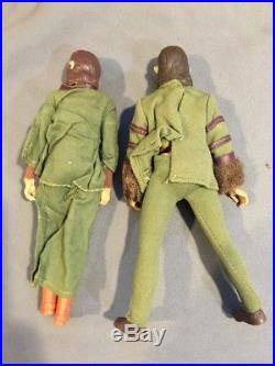Lot of 6 Mego Planet of the Apes Figures vintage 1974