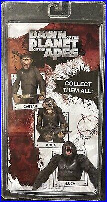 Luca 7 Dawn of the Planet of the Apes Series 2 Neca Action Figure 2014 Rare