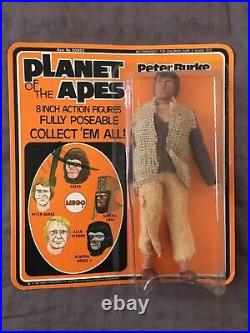 MEGO 1974 Planet of the Apes T2 Peter Burke Figure Vintage SEALED Unpunched