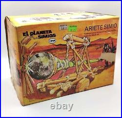 MEGO CIPSA Planet of the Apes Battering Ram Ariete Simo 1970s México -MIB