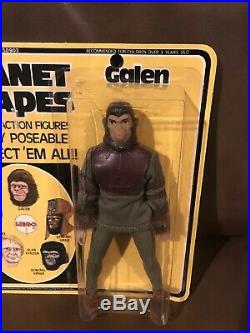 MEGO PLANET OF THE APES GALEN Mint on Card Type 1- 1970's