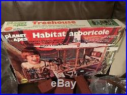 MEGO PLANET OF THE APES TREE HOUSE CANADIAN HABITAT ARBORICOLE BOXED -RARE! 70's