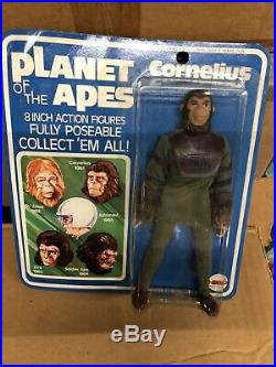 MEGO Planet of The Apes Cornelius Figure High Grade MOC crystal Clear bubble NOS