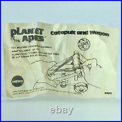 MEGO Planet of the Apes CATAPULT & WAGON 1975 Complete with Original Box