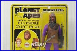MEGO Planet of the Apes GENERAL URKO action figure VINTAGE NIP with Display case