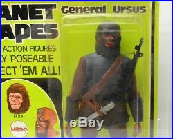 MEGO Planet of the Apes GENERAL URSUS action figure VINTAGE NIP with Display case