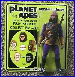 MEGO Planet of the Apes GENERAL URSUS action figure VINTAGE Unpunched Card