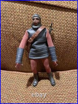 MEGO Planet of the Apes NAVY SOLDIER APE 1971 Metal Joints-High Grade- BEAUTY