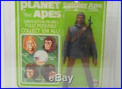 MEGO Planet of the Apes Soldier Ape action figure VINTAGE NIP with Display case
