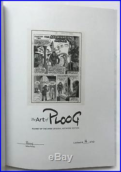 MIKE PLOOG original KEY HISTORIC art THE PLANET OF THE APES Splash COVER ART