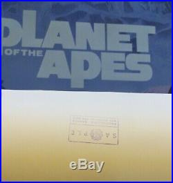 MONDO Planet of the Apes Laurent Durieux VARIANT Screen Print. PRODUCTION SAMPLE